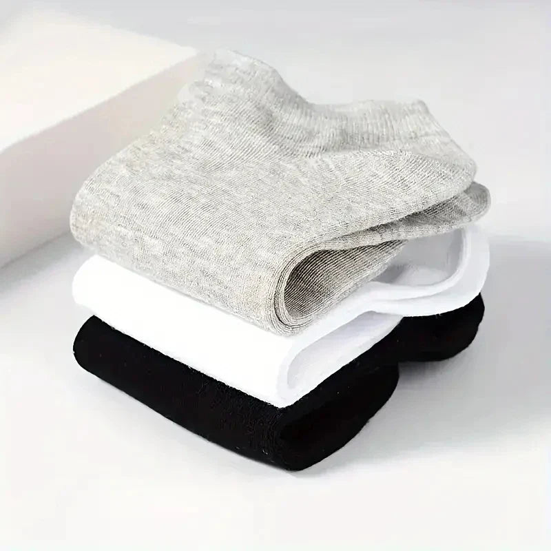 Ankle Socks 5 Pack Breathable Low Cut Unisex Socks