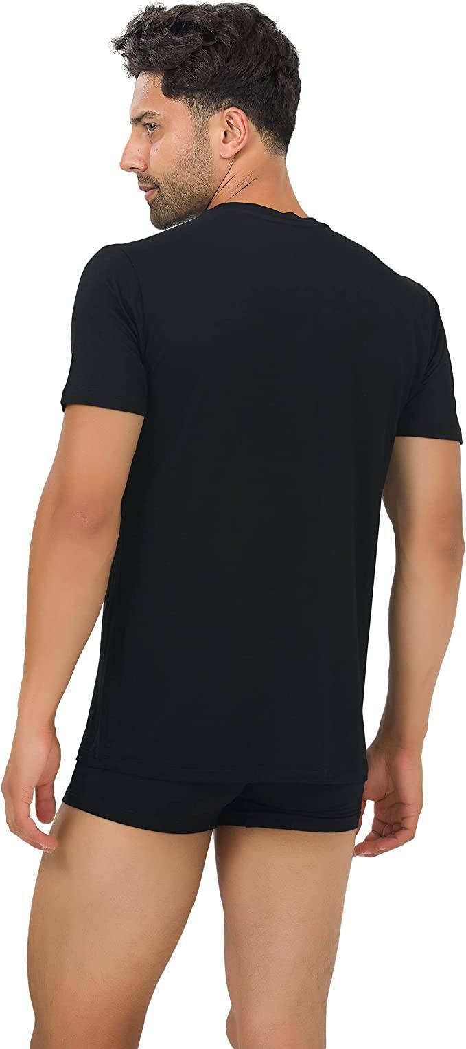 Men’s Bamboo Crew Neck Undershirts 3-Pack