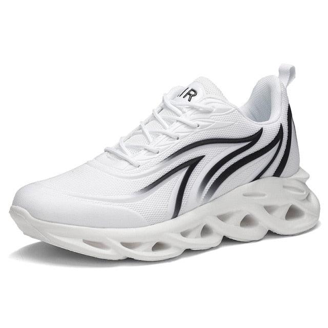 Men's Flame Print Lightweight Running Shoes