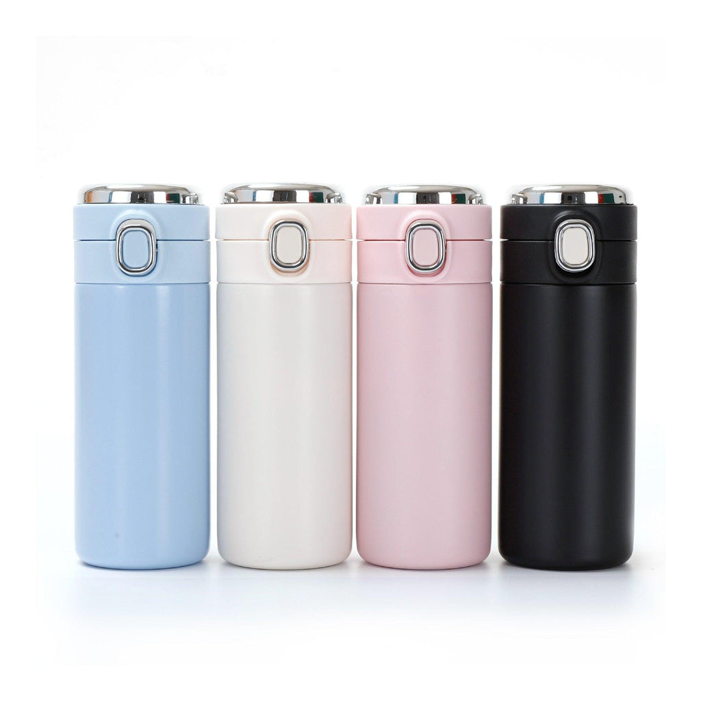 Smart Thermos Mug Mini Stainless Steel Thermos Cup Portable Leak Proof Water Cup with Filter Water Vacuum Tea Coffee Bottle Cup Smart Water bottle Stainless Steel Travel Mug Thermoses Cup Flask